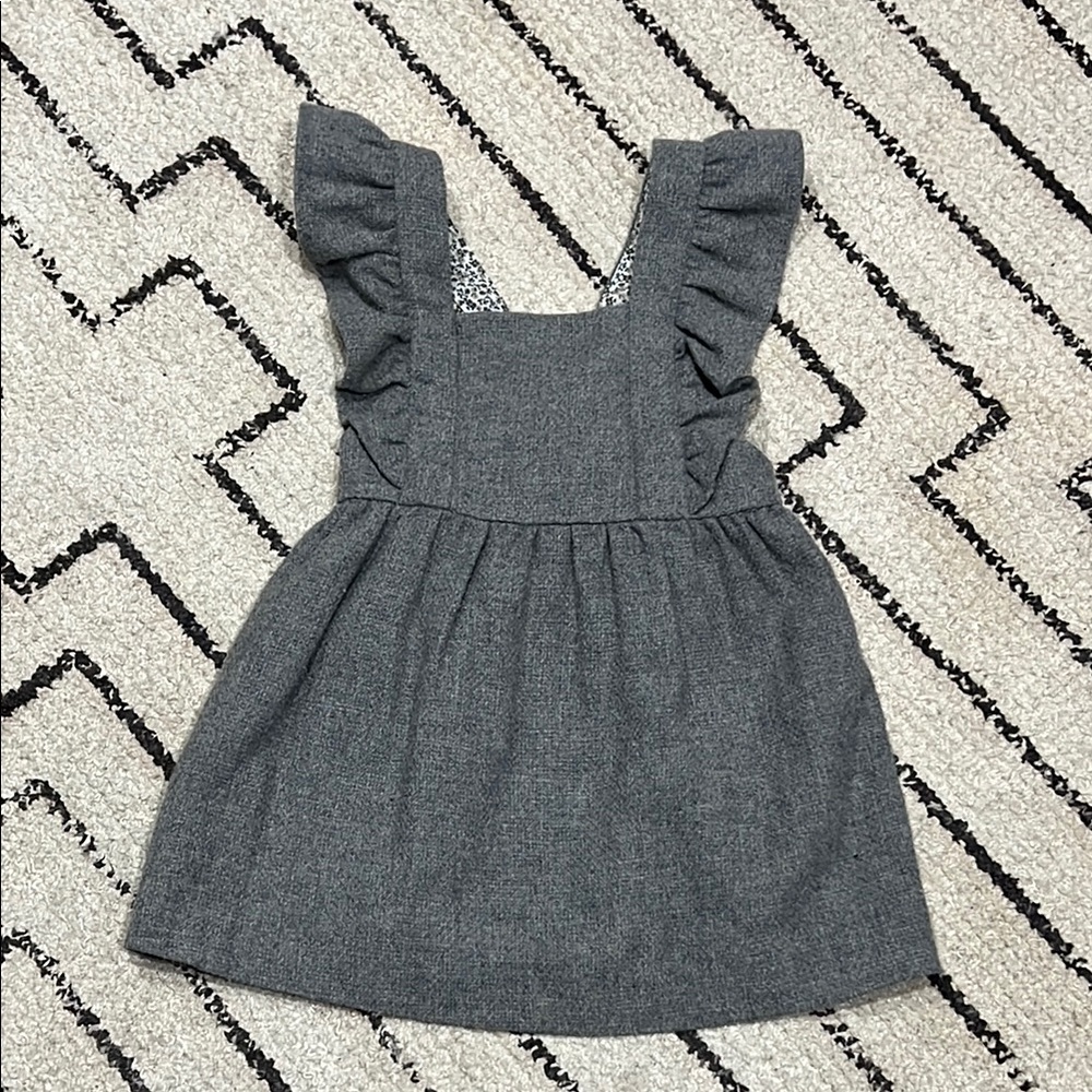 Zara Ruffled Sleeveless Dress
